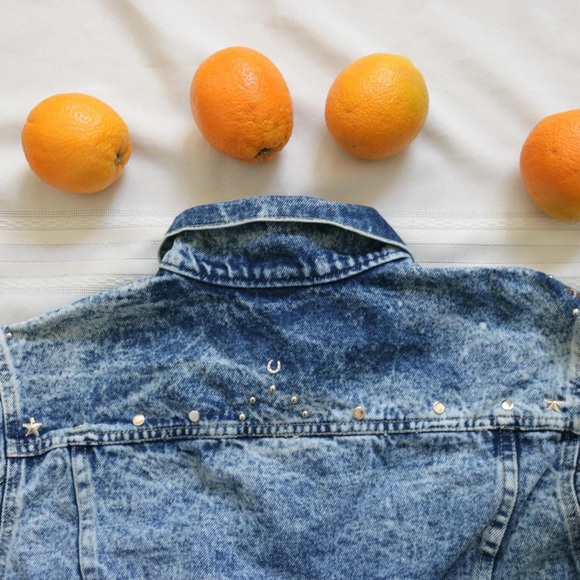 Vintage acid wash denim jacket - Picture 4 of 4